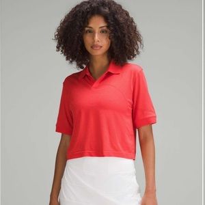 NWT Lululemon Swiftly Tech Relaxed-Fit Polo Shirt
Hot Heat / Red Glow Size:6